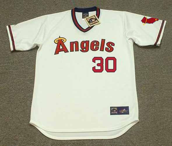 Nolan Ryan Jersey - California Angels 1978 Throwback Home Baseball Jersey