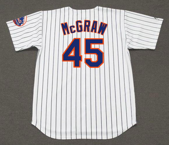 TUG McGRAW New York Mets 1969 Home Majestic MLB Throwback Jersey