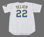 Christian Yelich Jersey Milwaukee Brewers Alternate Home Baseball Jersey