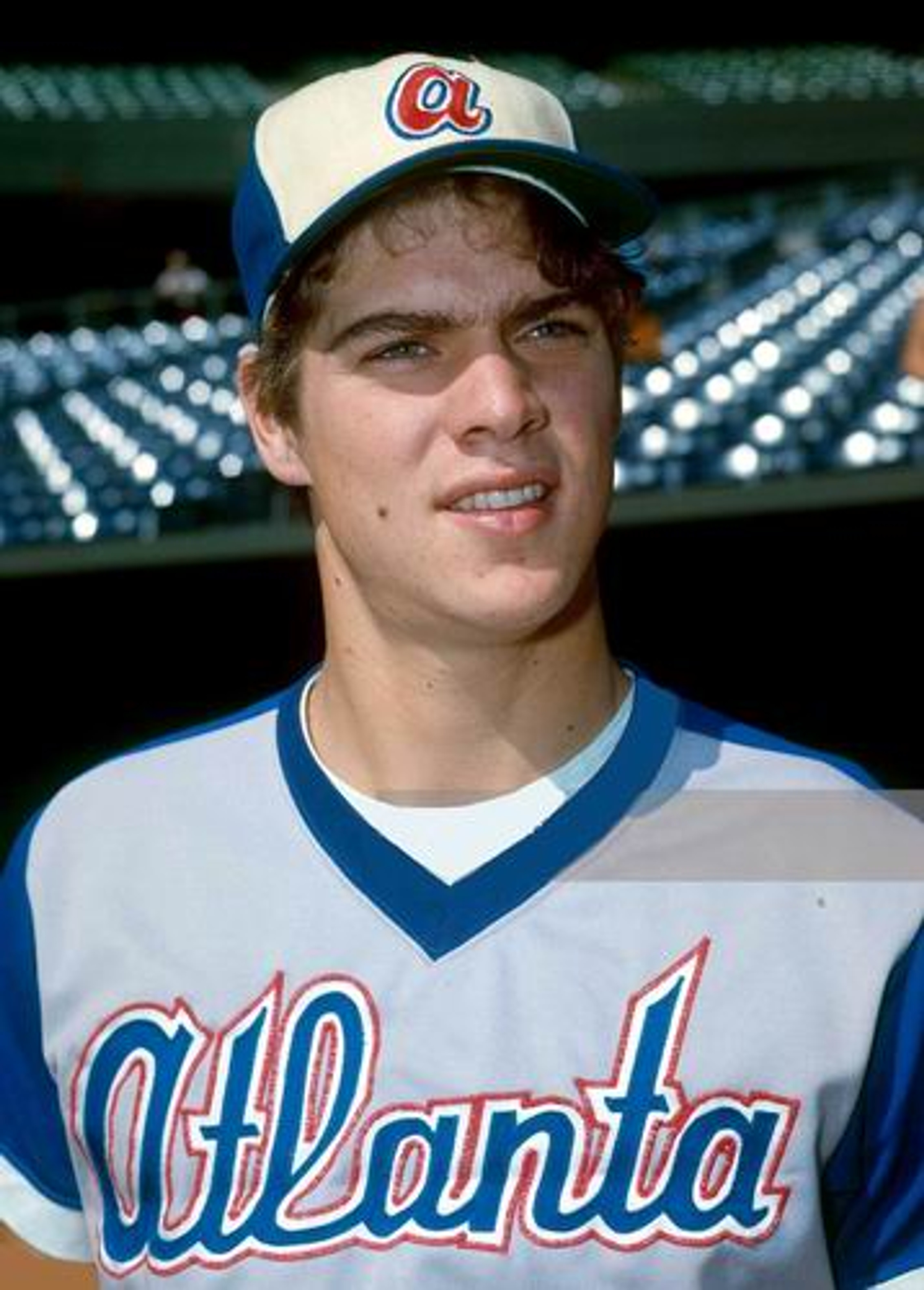 DALE MURPHY | Atlanta Braves 1979 Away Majestic Throwback Baseball Jersey