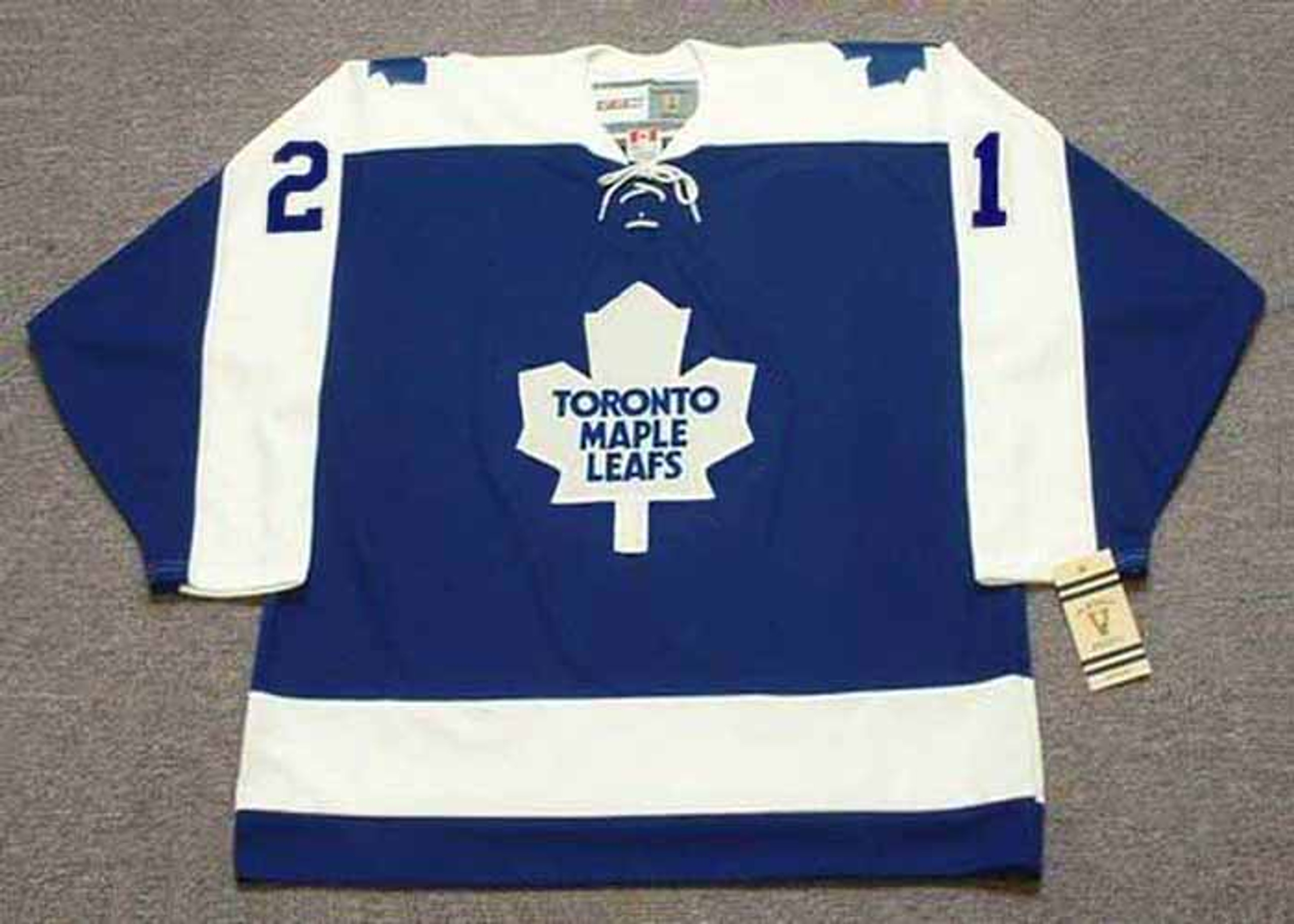 BORJE SALMING Toronto Maple Leafs 1975 CCM Throwback NHL Hockey Jersey BORJE SALMING Toronto Maple Leafs 1975 CCM Throwback NHL Hockey Jersey