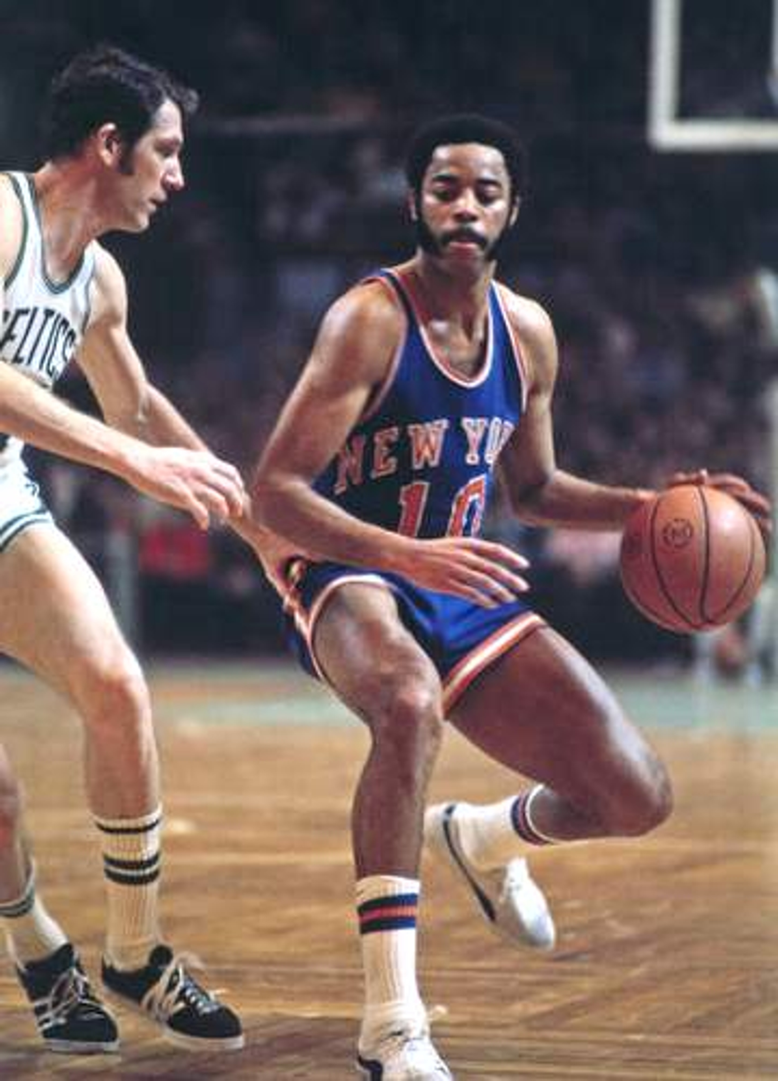 How Old Is Walt Frazier? Knicks Legend’s Age Revealed WALT FRAZIER | New York Knicks 1973 Throwback NBA Basketball Jersey
