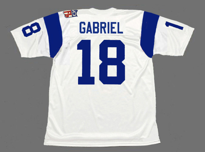ROMAN GABRIEL Los Angeles Rams 1969 Wilson Throwback NFL Football Jersey