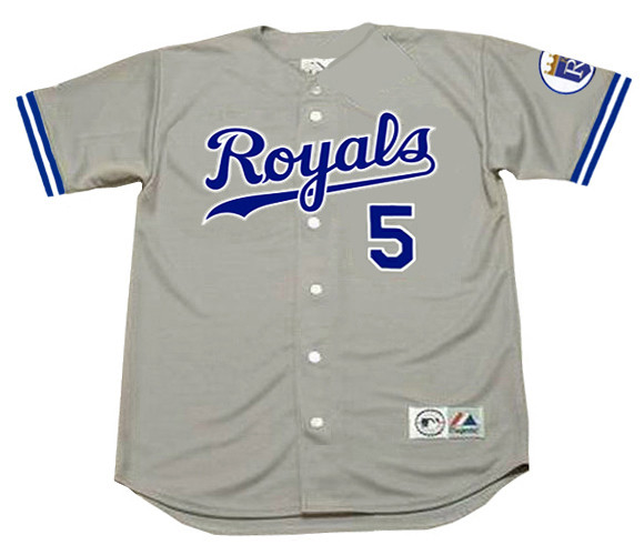 GEORGE BRETT | Kansas City Royals 1992 Majestic Throwback Baseball Jersey