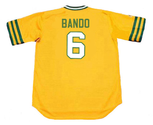 Men's Oakland Athletics Sal Bando Gray Road Jersey - Authentic