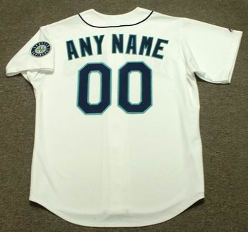 SEATTLE MARINERS 1990's Majestic Home Jersey Customized "Any Name & Number(s)"
