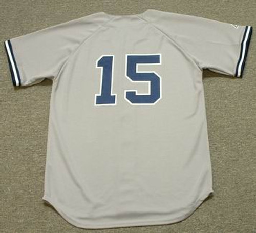 THURMAN MUNSON New York Yankees 1976 Majestic Throwback Away Baseball Jersey