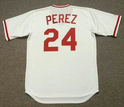 Tony Perez Cincinnati Reds Away Throwback Baseball Jersey