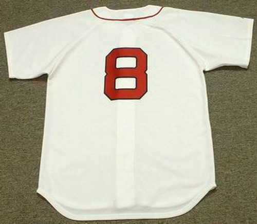 CARL YASTRZEMSKI Boston Red Sox 1983 Majestic Throwback Home Baseball Jersey