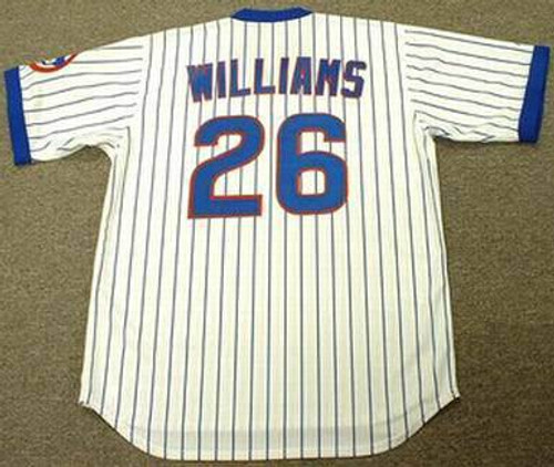 Men's Mitchell and Ness Chicago Cubs #26 Billy Williams Authentic