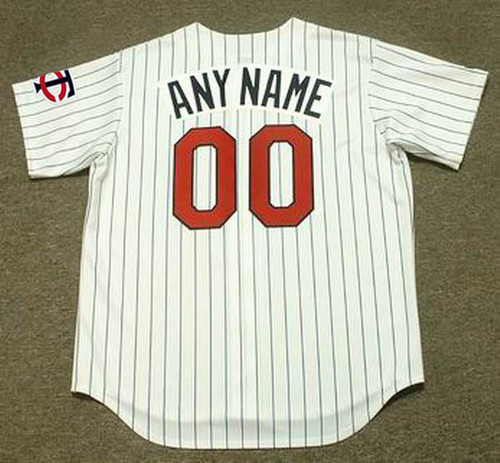 MINNESOTA TWINS Majestic 1990's Home Baseball Jersey Customized "Any Name & Number(s)"