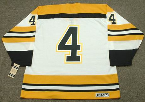 Bobby Orr Signed Boston Bruins 1966 Yellow CCM Vintage Rookie #4