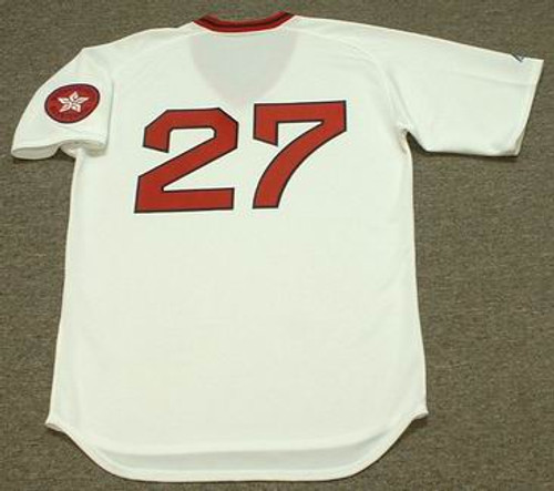 Carl Yastrzemski Jersey - 1975 Boston Red Sox Cooperstown Home