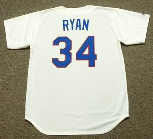 NOLAN RYAN Texas Rangers 1991 Home Majestic Baseball Throwback Jersey -  Custom Throwback Jerseys