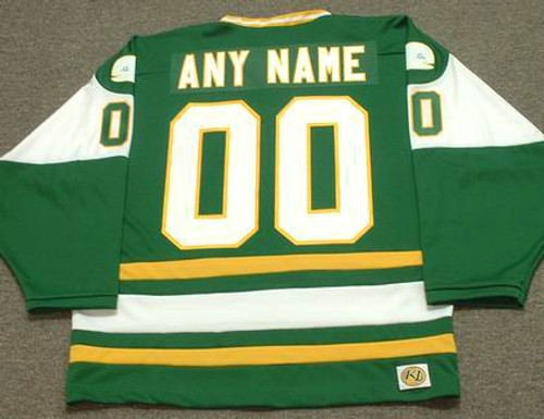 NEW ENGLAND WHALERS 1970's WHA Throwback Jersey Customized "Any Name & Number(s)"