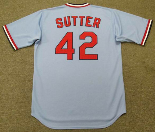 TOMMY HERR  St. Louis Cardinals 1982 Away Majestic Throwback Baseball  Jersey
