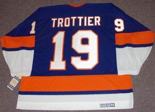 BRYAN TROTTIER New York Islanders "Rookie" 1975 CCM Vintage Throwback Jersey