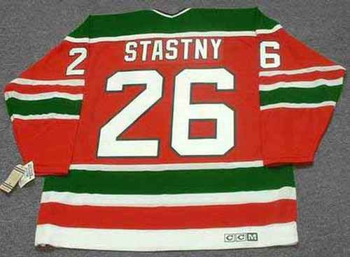 PETER STASTNY New Jersey Devils 1991 CCM Vintage Throwback NHL Hockey Jersey