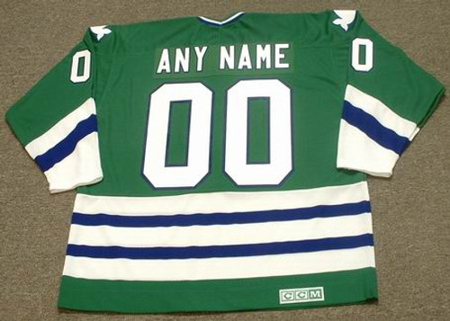 Customized 1970's Away CCM Hartford Whalers Jersey - BACK