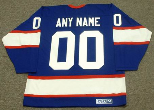 WINNIPEG JETS 1990's CCM Vintage Away Jersey Customized "Any Name & Number(s)"