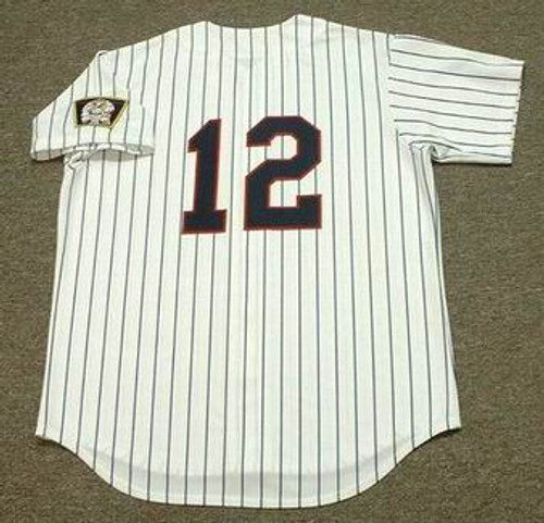 CESAR TOVAR Minnesota Twins 1969 Majestic Cooperstown Throwback Home Baseball Jersey