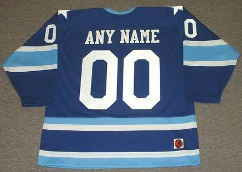 HOUSTON AEROS 1970's WHA Throwback Hockey Jersey Customized "Any Name & Number(s)"