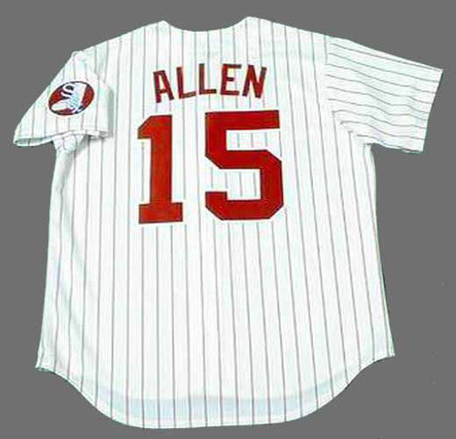 Dick Allen Hall of Fame:  watch: 1972 Dick Allen game used jersey