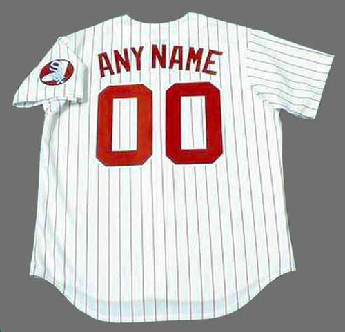 CHICAGO WHITE SOX 1970's Majestic Throwback Jersey Customized "Any Name & Number(s)"