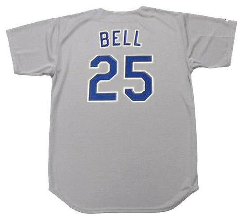 BUDDY BELL Texas Rangers 1989 Majestic Cooperstown Throwback Away Jersey