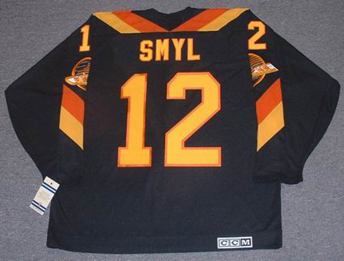 STAN SMYL Vancouver Canucks 1984 CCM Throwback NHL Hockey Jersey