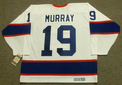 TROY MURRAY Winnipeg Jets 1991 CCM Vintage Throwback Home NHL Hockey Jersey