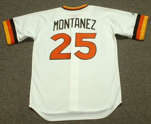 MAJESTIC  WILLIE MONTANEZ San Francisco Giants 1975 Cooperstown