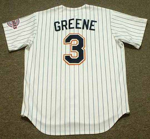 KHALIL GREENE San Diego Padres 1990's Majestic Throwback Home Baseball Jersey - BACK