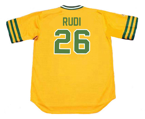 Bill North Jersey - Oakland Athletics 1974 Cooperstown Throwback MLB  Baseball Jersey