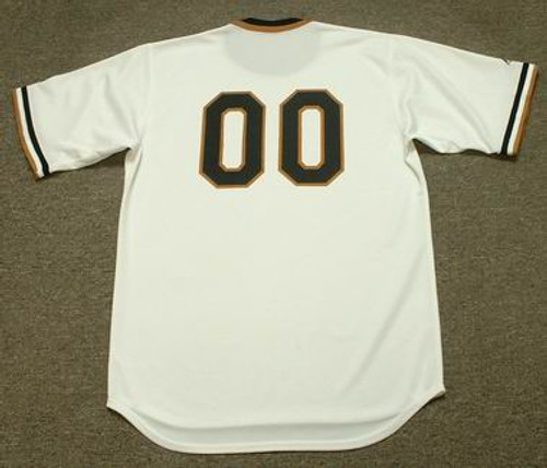 PITTSBURGH PIRATES 1970's Majestic Throwback Jersey Customized "Any Number(s)"