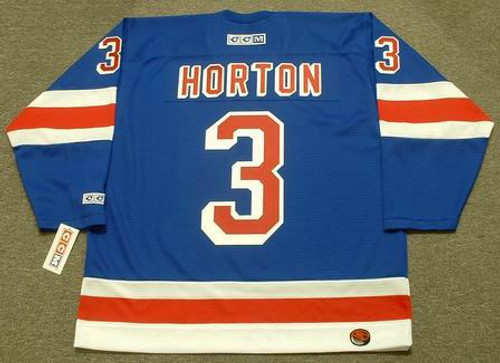 TIM HORTON New York Rangers 1970 CCM Throwback Hockey Jersey