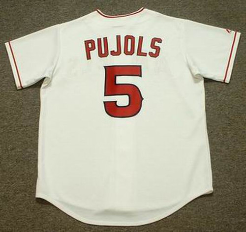 Albert Pujols Game-Used 2014 Home Jersey