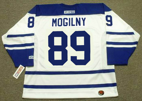 Brian Glennie Toronto Maple Leafs Game Used Jersey - Game Used Only