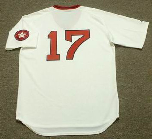 CECIL COOPER Boston Red Sox 1975 Majestic Cooperstown Throwback Baseball Jersey