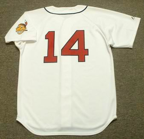 Rocky Colavito Men's Cleveland Guardians Home Jersey - White Authentic