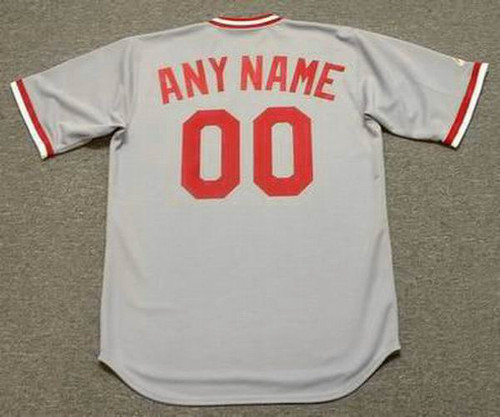 Men's Cincinnati Reds white Pullover Throwback VINTAGE Baseball jersey #11  Barry Larkin Mesh BP red Jersey