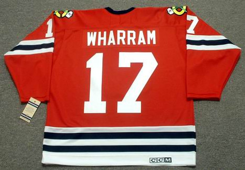 Blackhawks No21 Stan Mikita Red/Black 75TH CCM Stitched Jersey