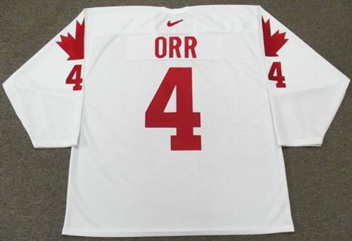 Authentic Men's Bobby Orr Red Home Jersey - #4 Hockey Chicago Blackhawks  Size Small/46