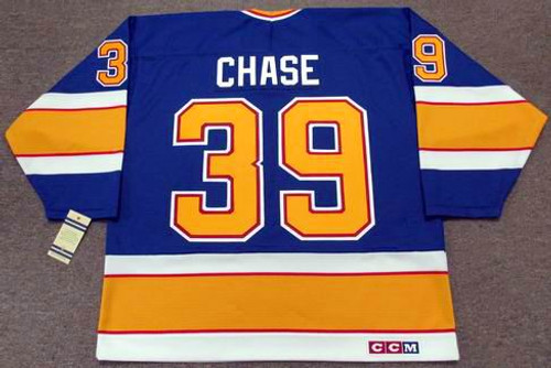 KELLY CHASE St. Louis Blues 1991 CCM Vintage Throwback NHL Hockey Jersey