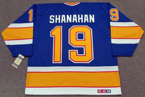 1994 new jersey reveal featuring Brendan Shanahan and Curtis Joseph.