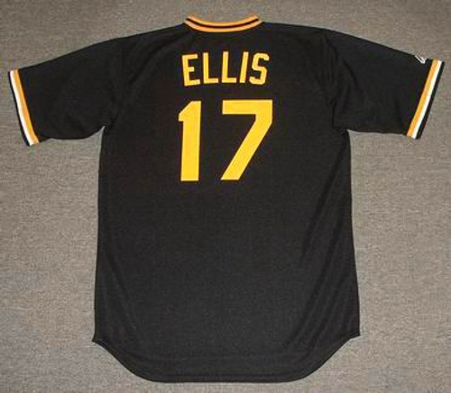 DOCK ELLIS Pittsburgh Pirates 1970's Majestic Baseball Throwback Jersey