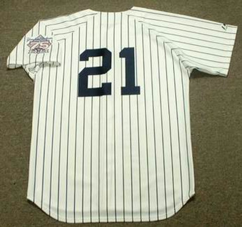 Rare Vintage MAJESTIC New York Yankees David Cone STITCHED MLB Jersey  Men's XL