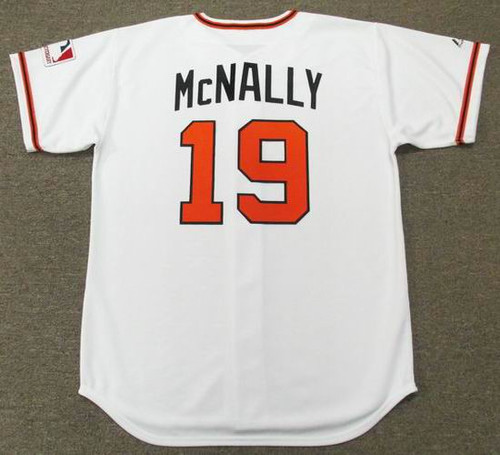 MAJESTIC  MIKE CUELLAR Baltimore Orioles 1969 Cooperstown Baseball Jersey