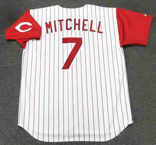 KEVIN MITCHELL Cincinnati Reds 1993 Majestic Throwback Home Baseball Jersey