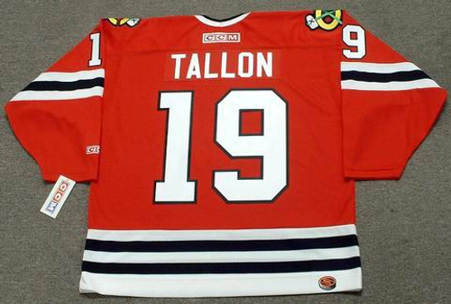 Chicago Blackhawks No1 Glenn Hall Red Home Stitched Jersey